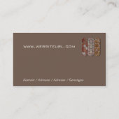 Fliesenleger Visitekaartje (Achterkant)