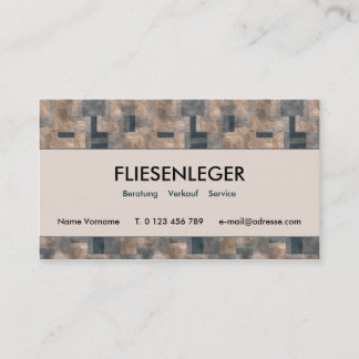 fliesenleger visitekaartje
