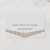 fliesenleger visitekaartje (Achterkant)