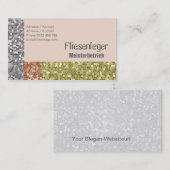 Fliesenmeister Visitekaartje (Voorkant / Achterkant)