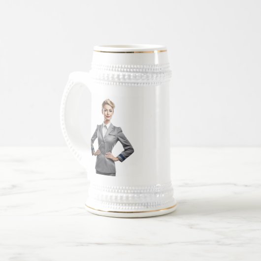 Flight Attendalized Mug Cft Bierpul (Voorkant links)