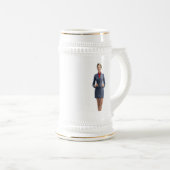 Flight Attendalized Mug Cft Bierpul (Voorkant rechts)