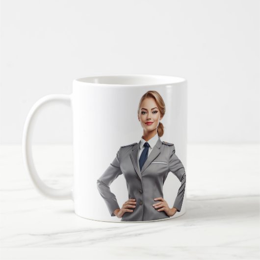 Flight Attendalized Mug Cft Koffiemok (Links)