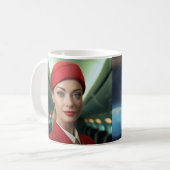 Flight Attendalized Mug Cft Koffiemok (Voorkant links)