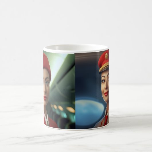 Flight Attendalized Mug Cft Koffiemok (Center)