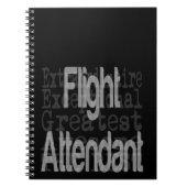 Flight Attendant Extraordinaire Notitieboek (Voorkant)