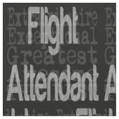 Flight Attendant Extraordinaire Stof (Close Up)