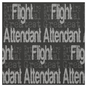 Flight Attendant Extraordinaire Stof
