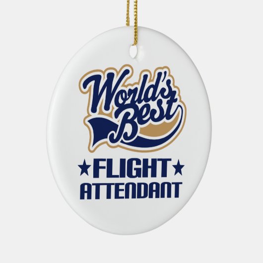 Flight Attendant Gift Ornament (Rechts)