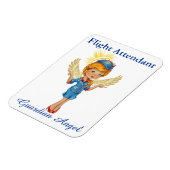 Flight Attendant - Guardian Angel - SRF Magneet (Linkerzijde)
