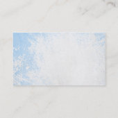 Flight Attendent Business Card-sjabloon Visitekaartje (Achterkant)