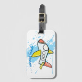 Flight Bagagelabel (Voorkant (verticaal))