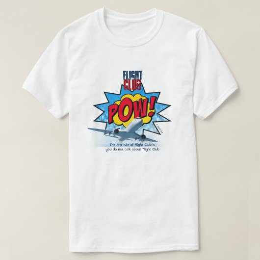 Flight Club - Een MisterP Shirt (Design voorkant)