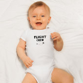 FLIGHT CREW Cool Vliegtuig, Reizen, Familievakanti Romper