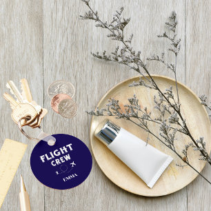 FLIGHT CREW Cool Vliegtuig, Reizen, Familievakanti Sleutelhanger