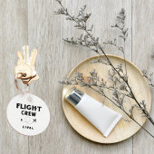 FLIGHT CREW Cool Vliegtuig, Reizen, Familievakanti Sleutelhanger