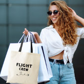 FLIGHT CREW Cool Vliegtuig, Reizen, Familievakanti Tote Bag