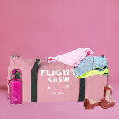 Flight Crew Pink and White Bachelorette Wedding Plunjezak
