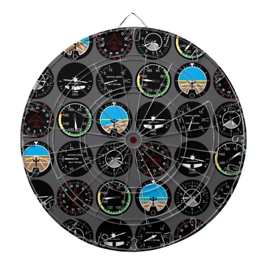 Flight Instruments Dartbord (Voorkant)