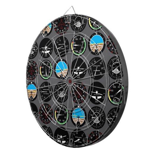 Flight Instruments Dartbord (Voorkant Rechts)