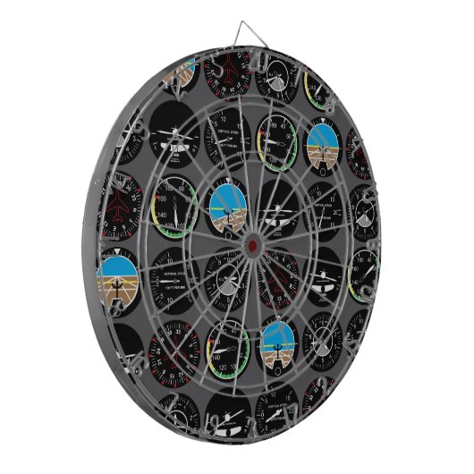 Flight Instruments Dartbord (Voorkant Links)
