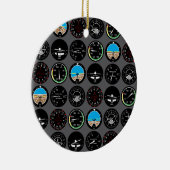 Flight Instruments Keramisch Ornament (Rechts)