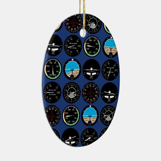 Flight Instruments Keramisch Ornament (Rechts)