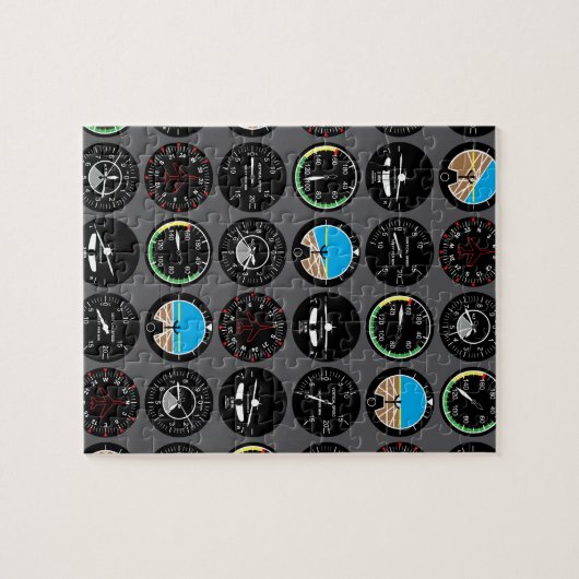 Flight Instruments Legpuzzel (Horizontaal)
