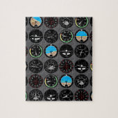 Flight Instruments Legpuzzel (Verticaal)