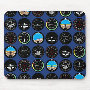 Flight Instruments Muismat
