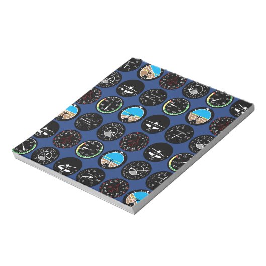 Flight Instruments Notitieblok (Linkerzijde)