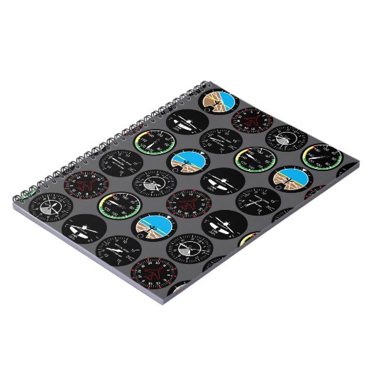 Flight Instruments Notitieboek (Linkerzijde)