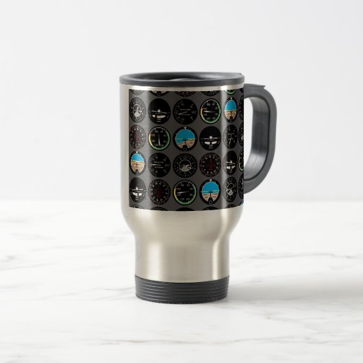 Flight Instruments Reisbeker (Voorkant rechts)