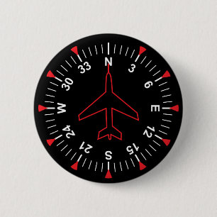 Flight Instruments Ronde Button 5,7 Cm