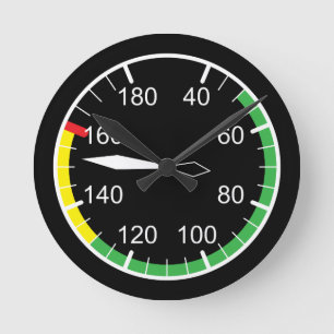 Flight Instruments Ronde Klok