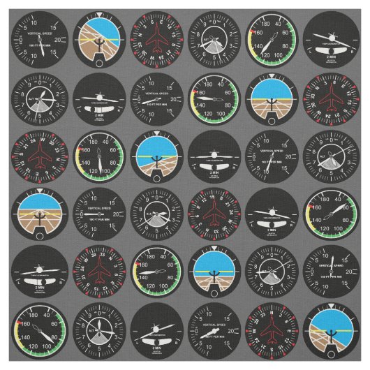 Flight Instruments Stof (Swatch)