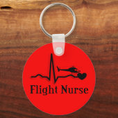 Flight Nurse Gifts Sleutelhanger (Voorkant)
