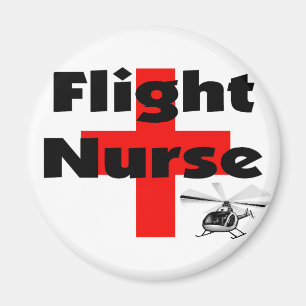 "Flight Nurse" unieke cadeau-ideeën Magneet