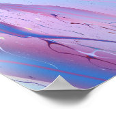 Flight Plan Cool Abstract Fine Art Fractal Poster (Hoek)