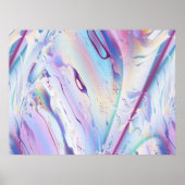 Flight Plan Cool Abstract Fine Art Fractal Poster (Voorkant)