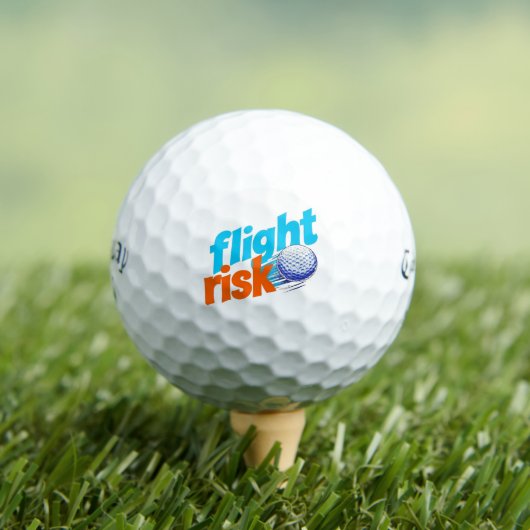 Flight Risk Golf Ball - Bold Graphic Design Golfballen (Insitu Shirt)
