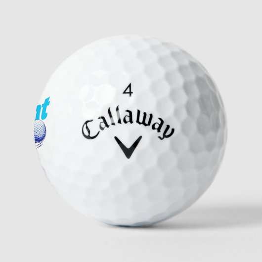 Flight Risk Golf Ball - Bold Graphic Design Golfballen (Logo)