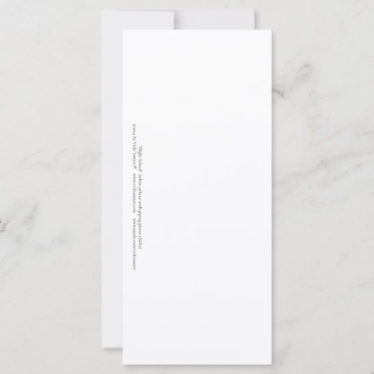 Flight School platte kaart (Achterkant)