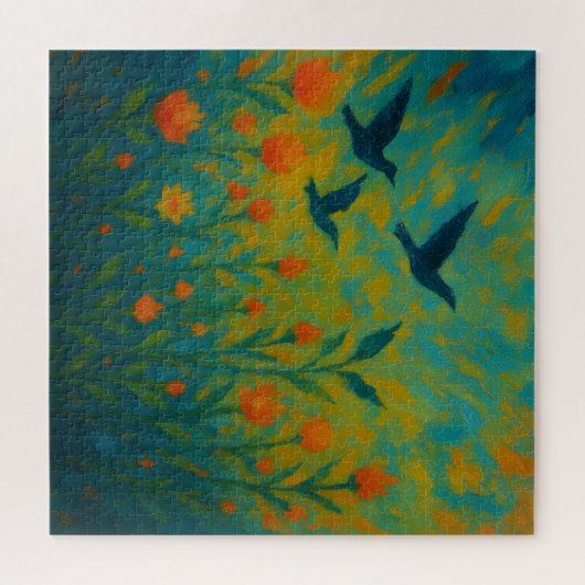 Flight Through Color Legpuzzel (Horizontaal)