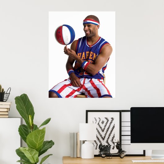 Flight Time ball draaien Poster (Thuiskantoor)