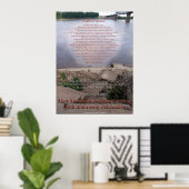 "Flight to Freedom" van Albert Stewart, Sr. Poster (Thuiskantoor)