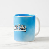 FlightBites-Mok Tweekleurige Koffiemok (Voorkant rechts)