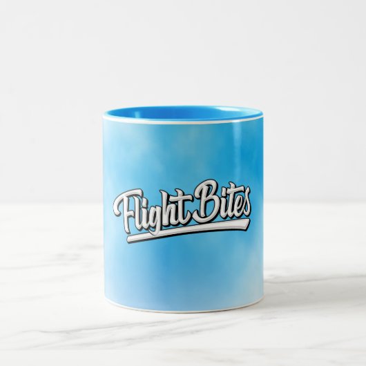 FlightBites-Mok Tweekleurige Koffiemok (Center)
