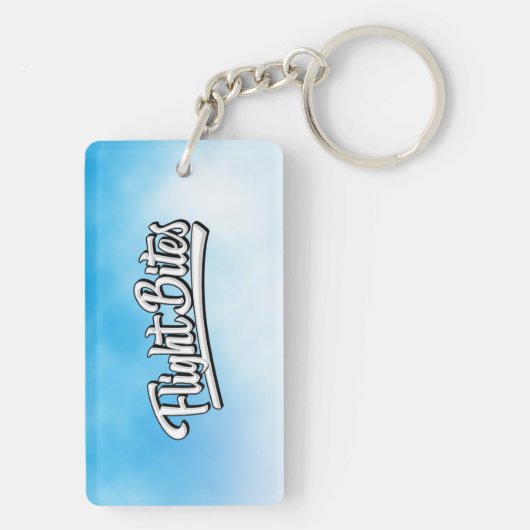 FlightBites-Sleutelhanger Sleutelhanger (achterkant)