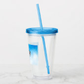 FlightBites-tuimelaar Acryl Drinkbeker (Links)